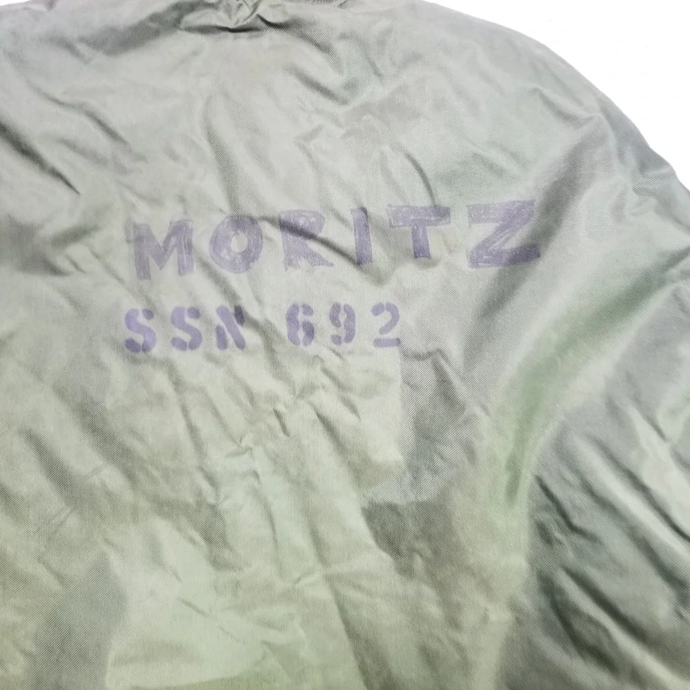 US Military Jacket Mens XL Green  Extreme Cold Weather Impermeable SEE DESCR
